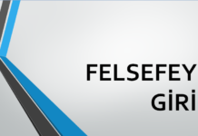 Felsefeye Giriş