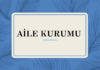 Aile kurumu