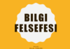 Bilgi felsefesi- Bilgi nedir?