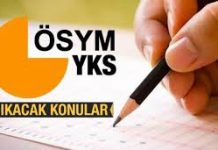 ÖSYM sınavda çıkacak konuları açıkladı!